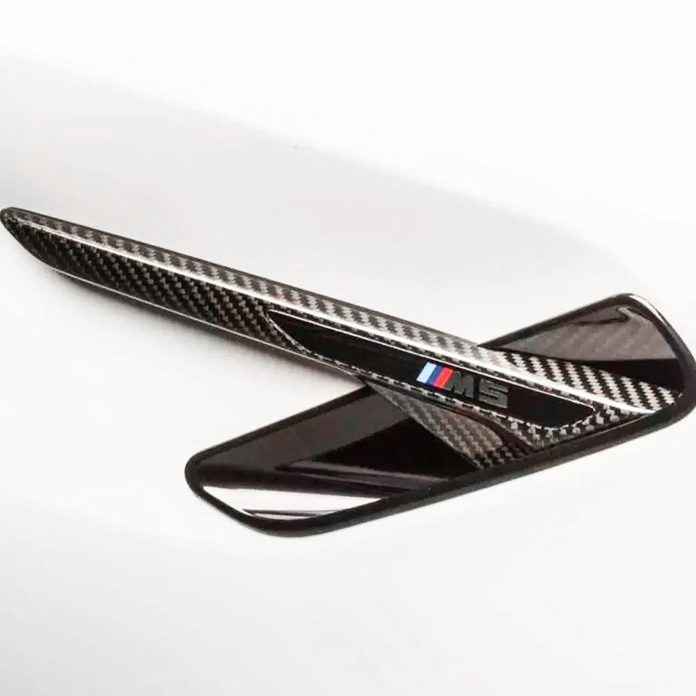 BMW F90 M5 DRY CARBON FIBER SIDE FENDER TRIM