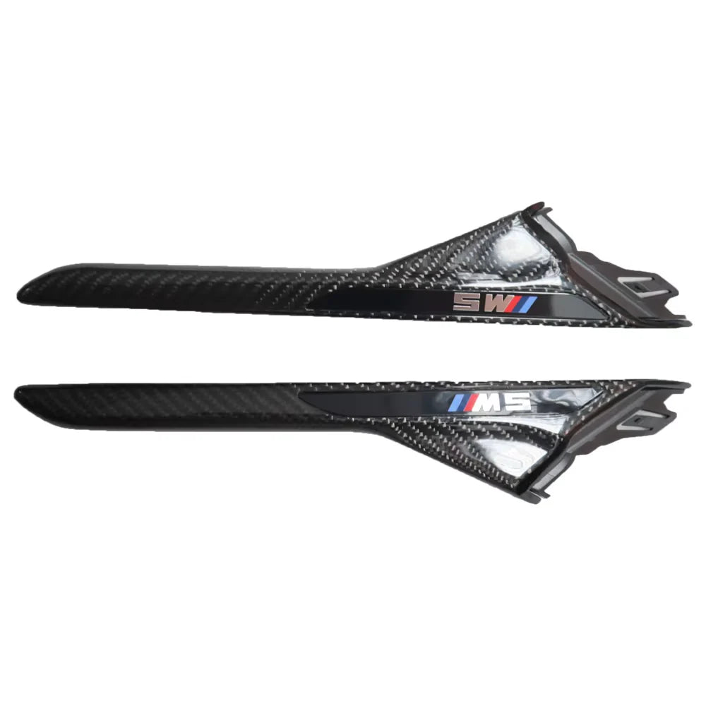 BMW F90 M5 DRY CARBON FIBER SIDE FENDER TRIM