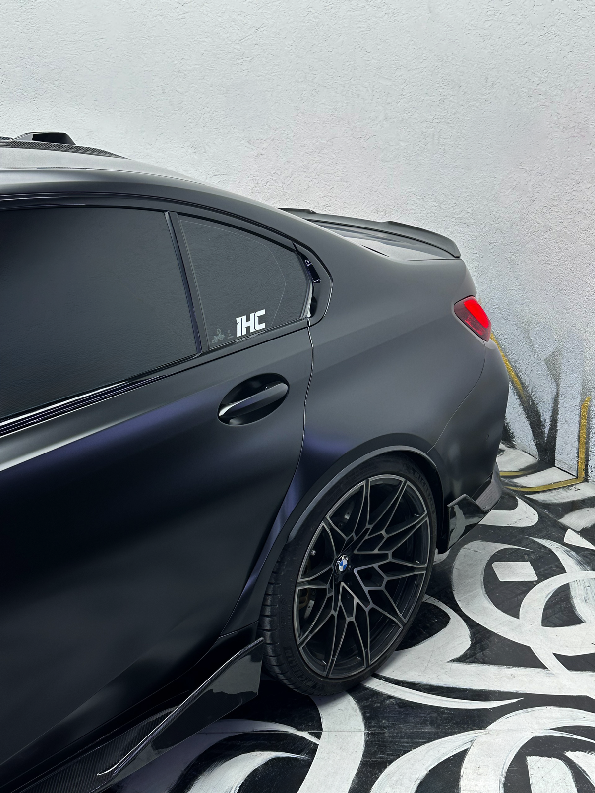 BMW G8X Dry Carbon Fiber MP Rear Splitters