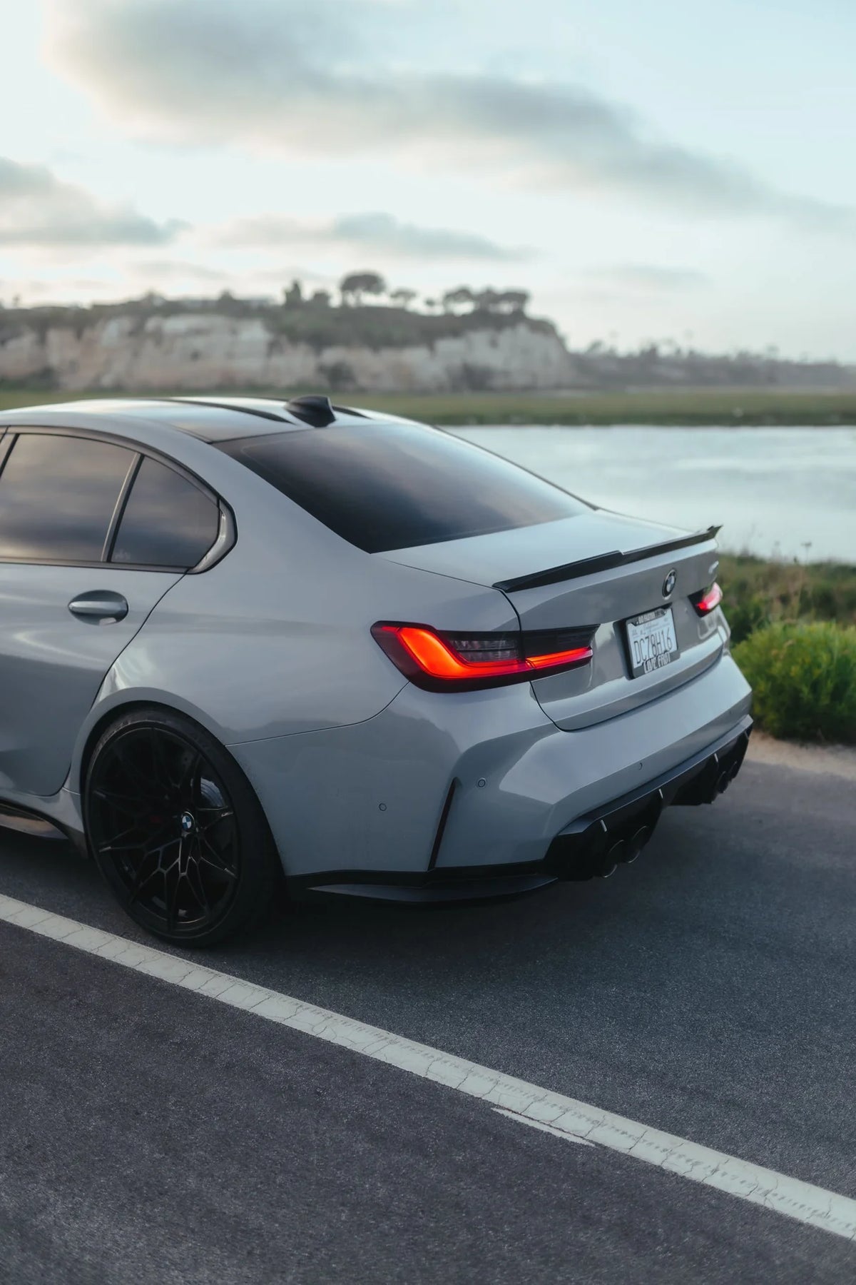 CS Style Carbon Fiber Spoiler - BMW G80 M3 & G20 3 Series