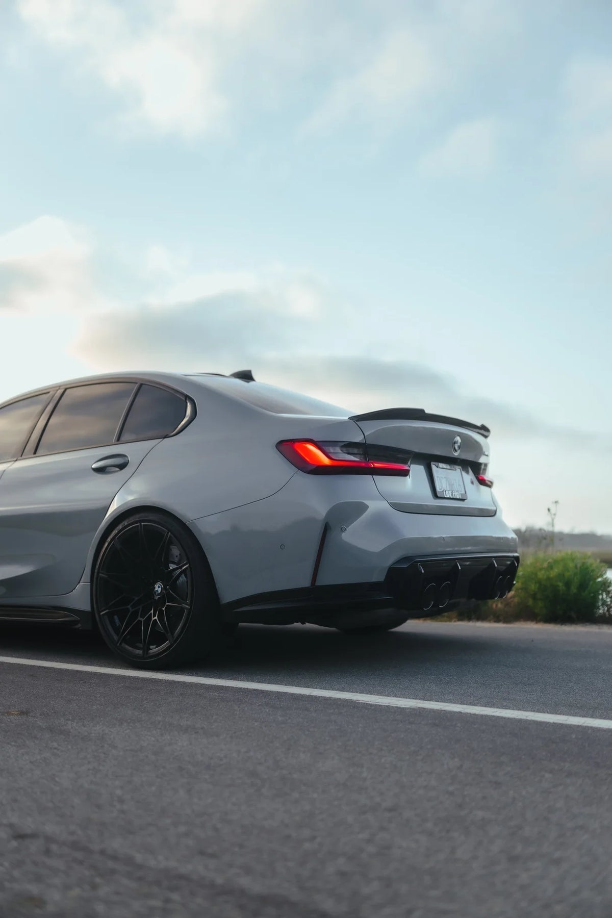CS Style Carbon Fiber Spoiler - BMW G80 M3 & G20 3 Series