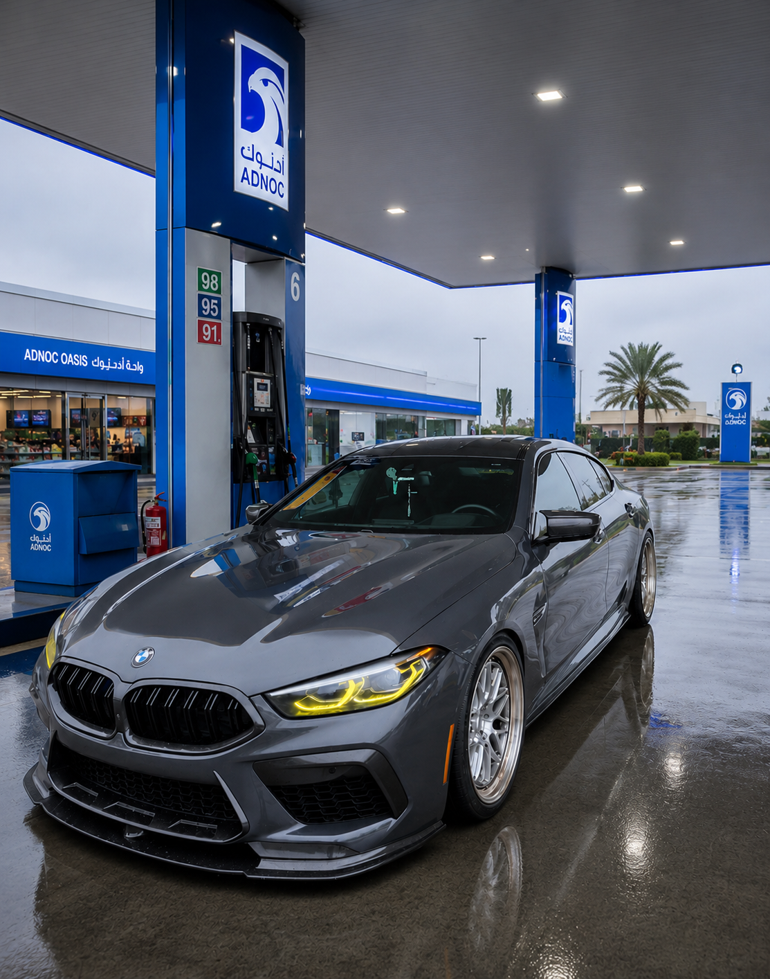 BMW M8 F91 / F92 / F93 AC STYLE CARBON FIBER FRONT LIP
