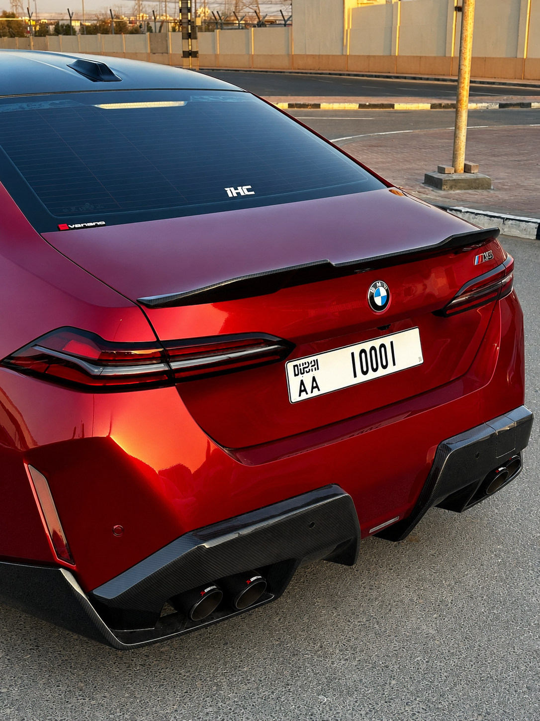 BMW M5 G90 PSM STYLE CARBON FIBER TRUNK SPOILER