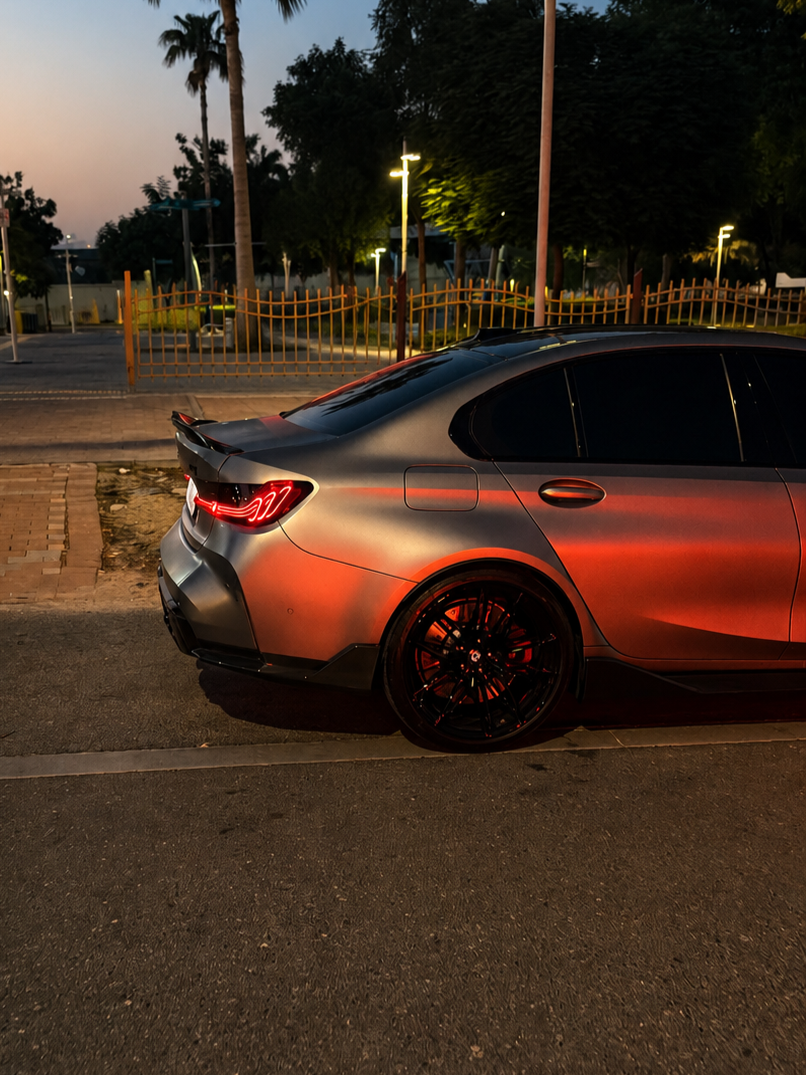 BMW G80 M3 CSL-Style Laser OLED Taillights