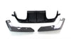 BMW M2 F87 V STYLE CARBON FIBER REAR DIFFUSER 3 PIECES