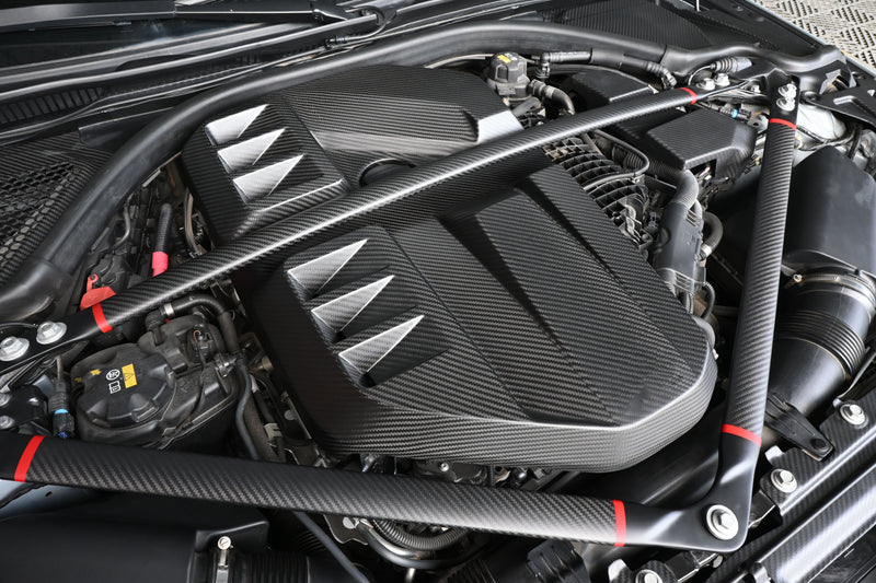 BMW G8X M-Series Precision Dry Carbon Fiber Front Strut Tower Brace