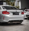 BMW M2 F87 MP STYLE DRY CARBON REAR DIFFUSER