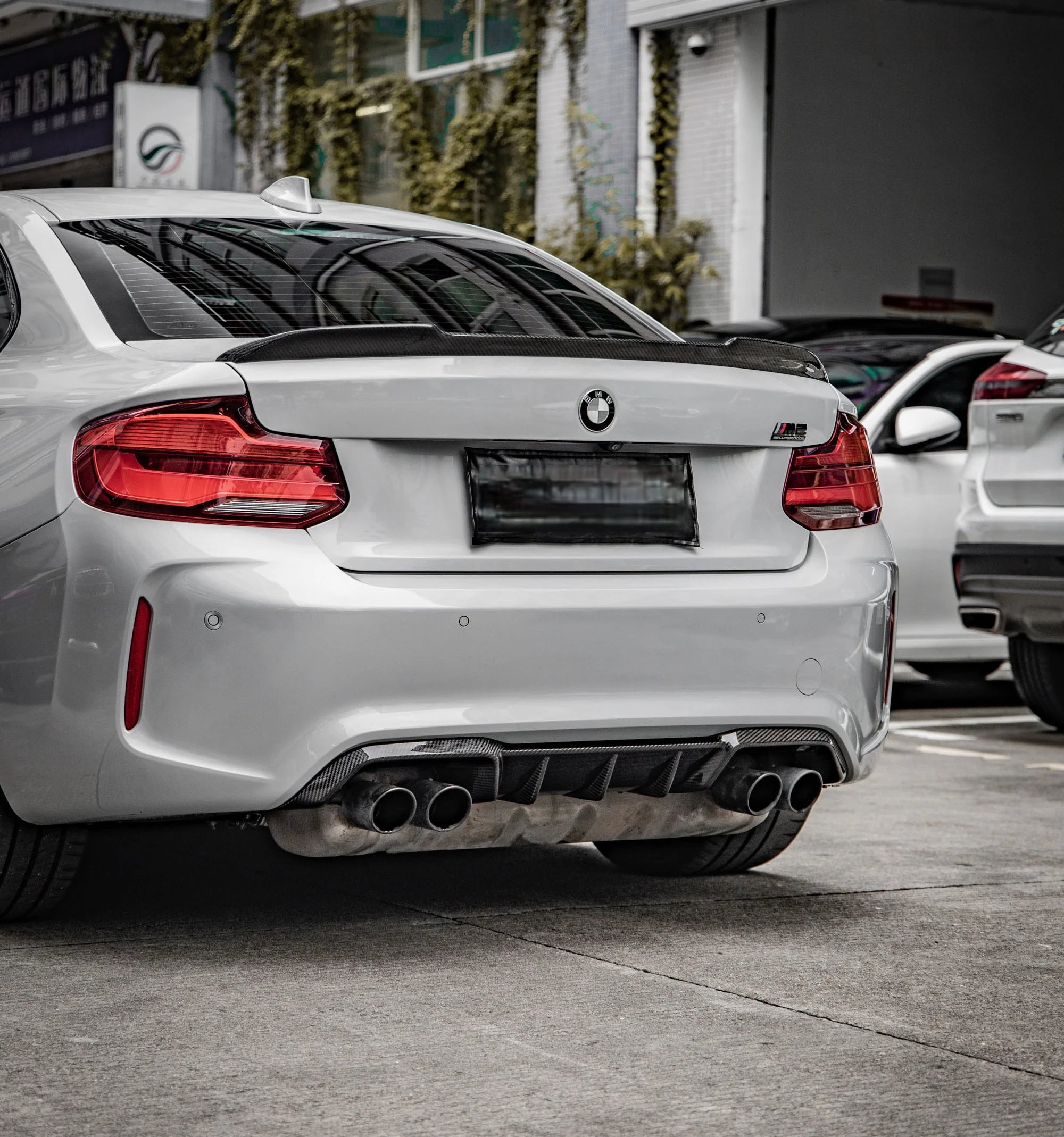 BMW M2 F87 MP STYLE DRY CARBON REAR DIFFUSER