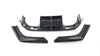 BMW M2 F87 V STYLE CARBON FIBER REAR DIFFUSER 3 PIECES
