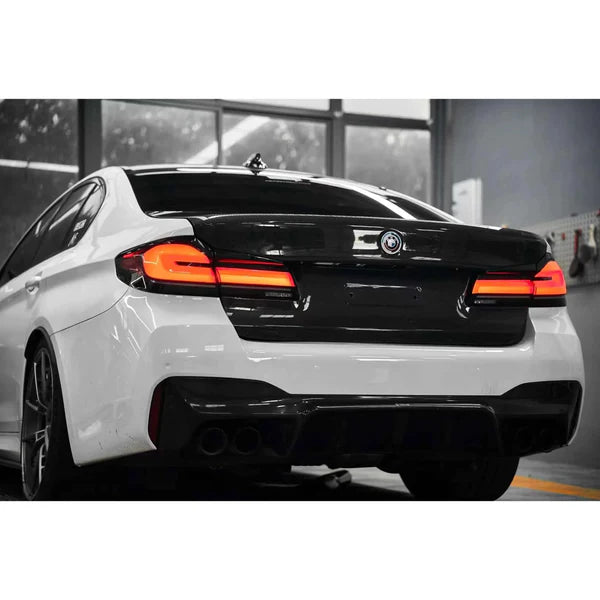 BMW F90 M5 OEM STYLE DRY CARBON FIBER TRUNK