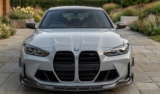 BMW G8X AX Style Dry Carbon Fiber Front Lip