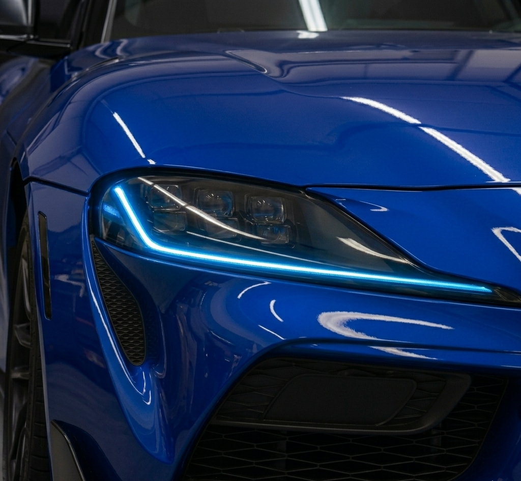 TOYOTA SUPRA A90 MK5 BLUE DRL LED CHIP