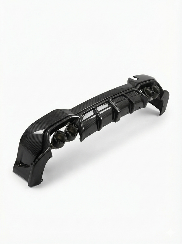 BMW X3M Carbon Fiber Rear Diffuser