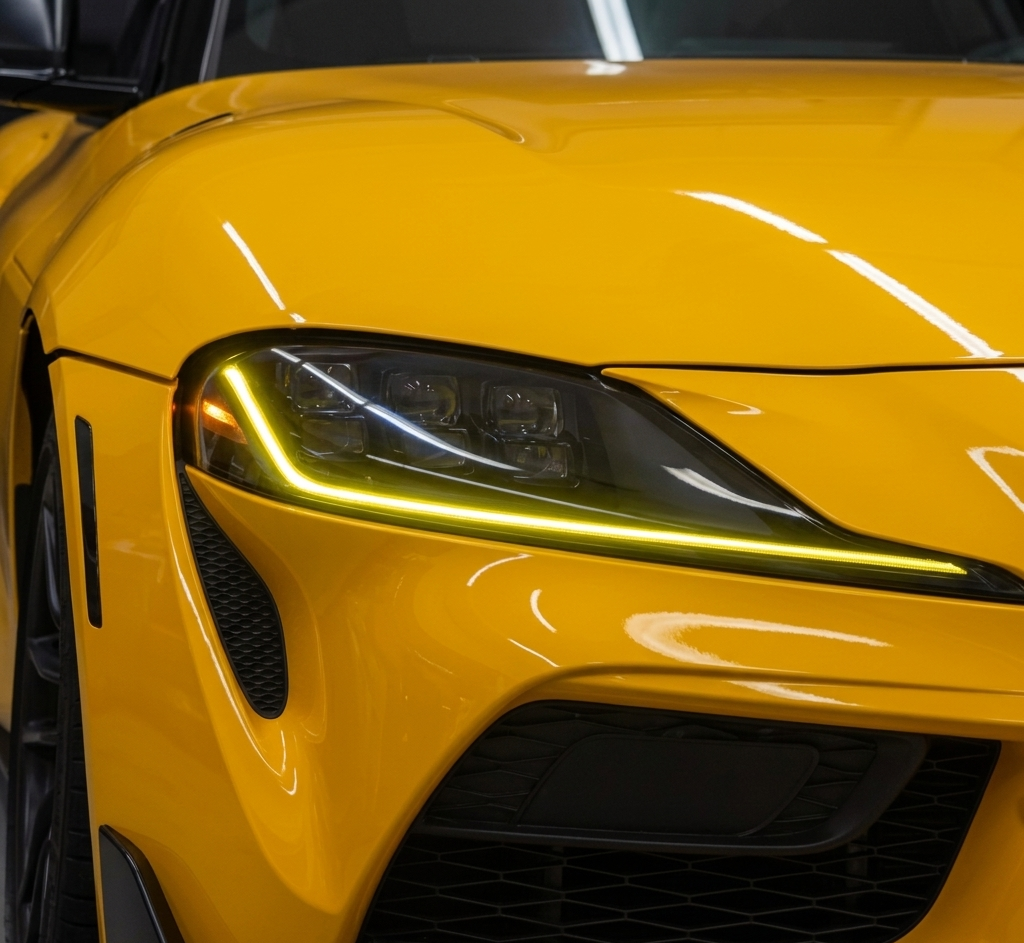 TOYOTA SUPRA A90 MK5 YELLOW DRL LED CHIP