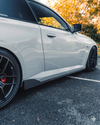BMW G42 M240I FULL LENGTH DRY CARBON FIBER SIDE SKIRTS