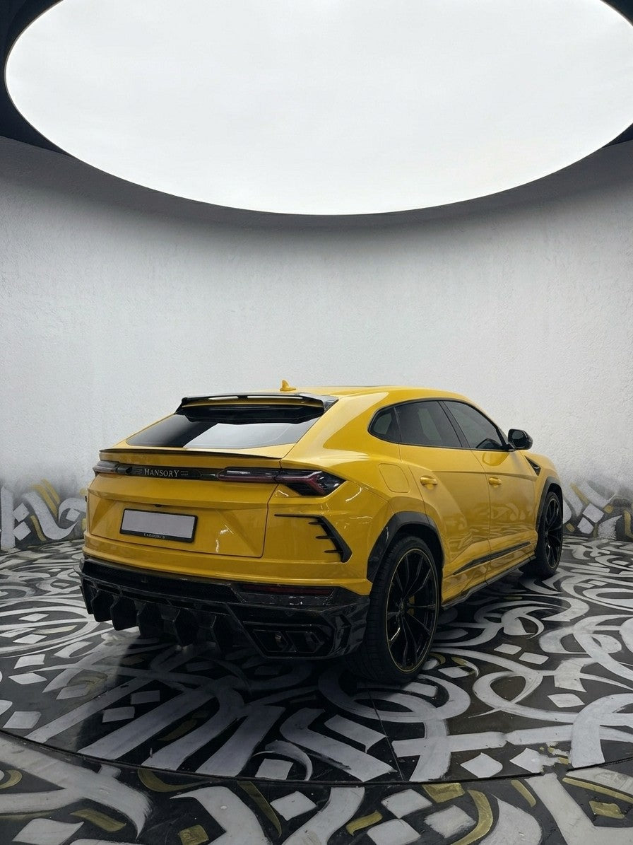 LAMBORGHINI URUS MANSORY STYLE WIDEBODY COUPE & CARBON FIBER CONVERSION KIT + Alloy Wheels