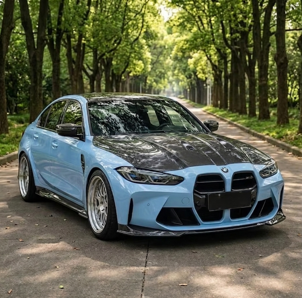 BMW G8X N STYLE CARBON FIBER FRONT LIP