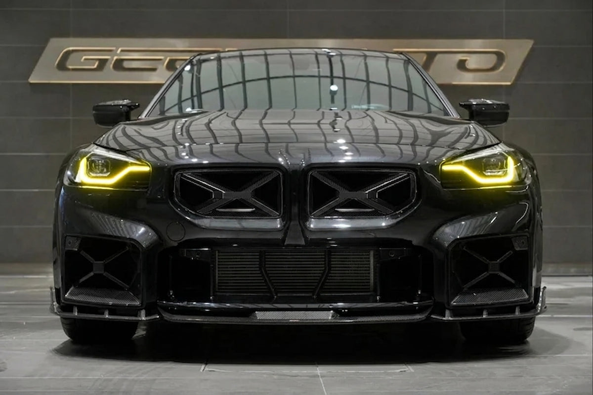 BMW M2 G87 X STYLE CUSTOM DRY CARBON FIBER FRONT GRILLE