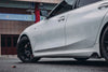 BMW 3 SERIES G20 PRE-LCI TK STYLE CARBON FIBER LONG-WHEELBASE SIDE SKIRTS