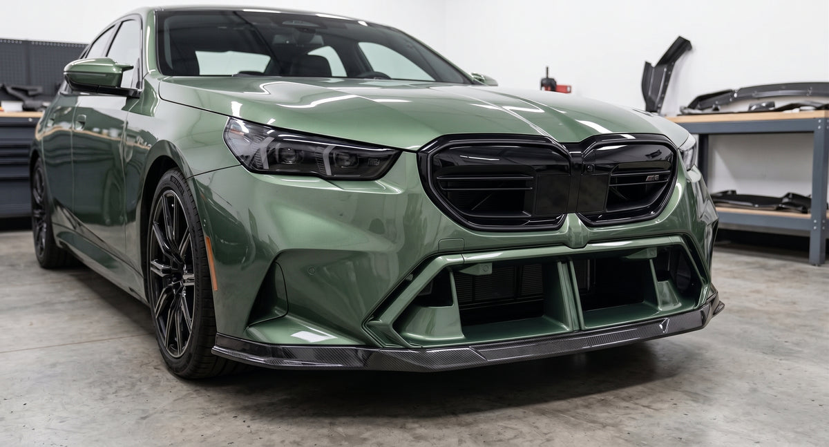 BMW M5 G90 G99 IHC STYLE DRY CARBON FIBER FRONT LIP