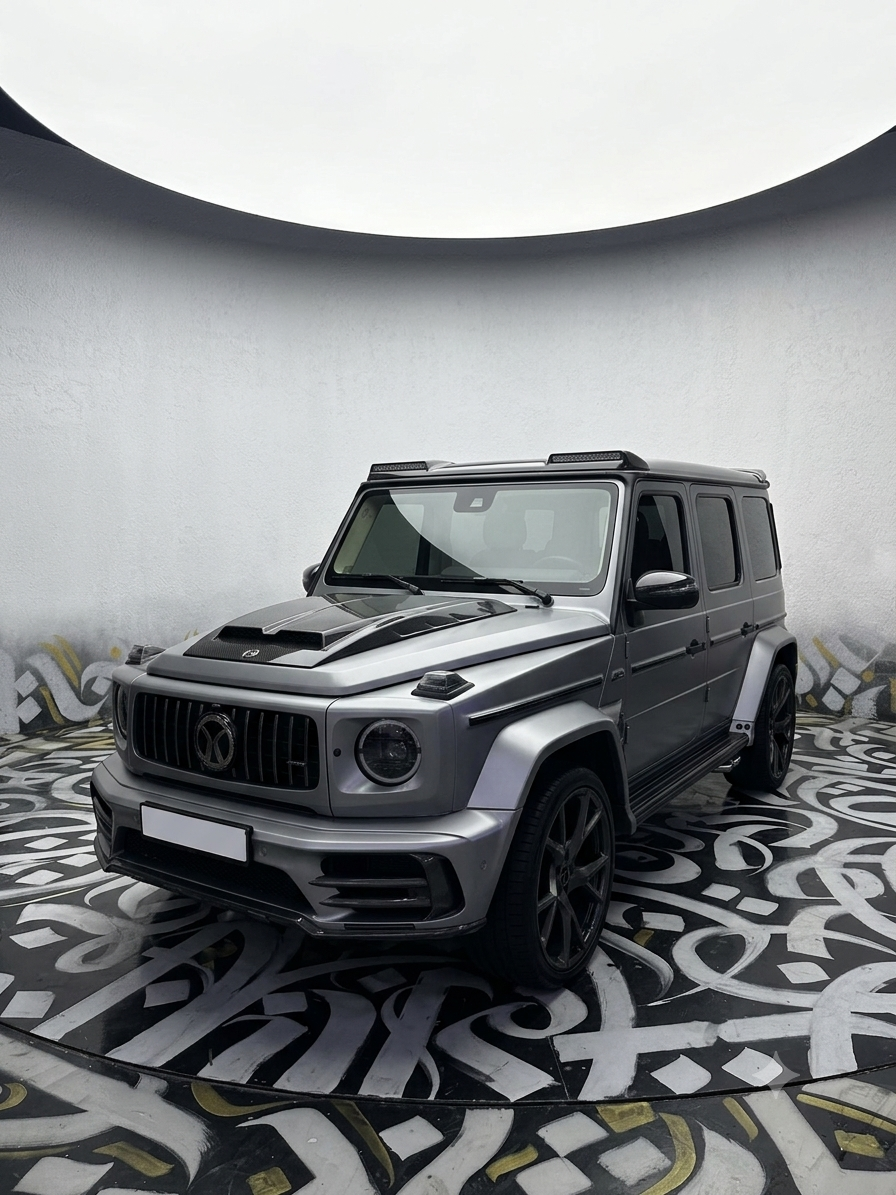 2019-2023 G63 (W463A) Original Mansory Full Carbon Fiber Body Kit + Alloy Wheels