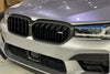 BMW 5 SERIES G30 LCI CARBON FIBER FRONT BUMPER KIDNEY MESH GRILLE