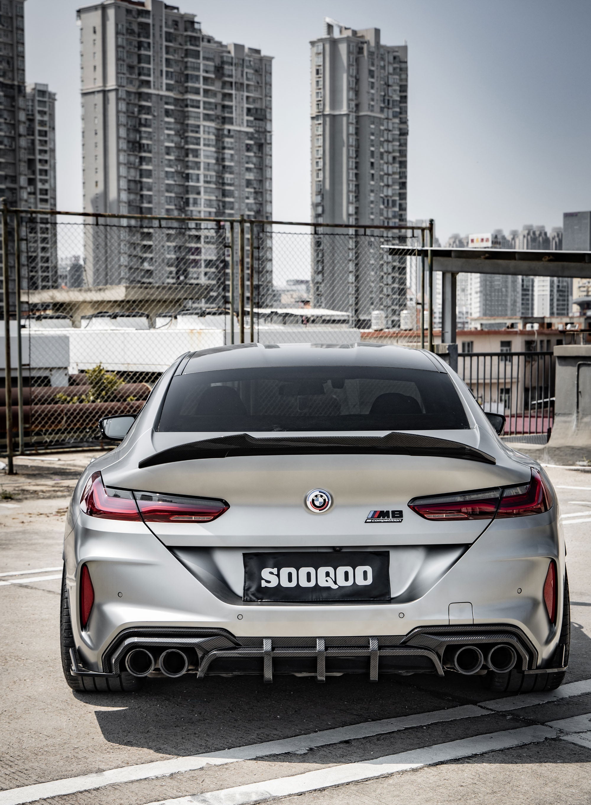 BMW M8 F91 / F92 / F93 SOOQOO STYLE DRY CARBON FIBER 7-PIECE BODY KIT