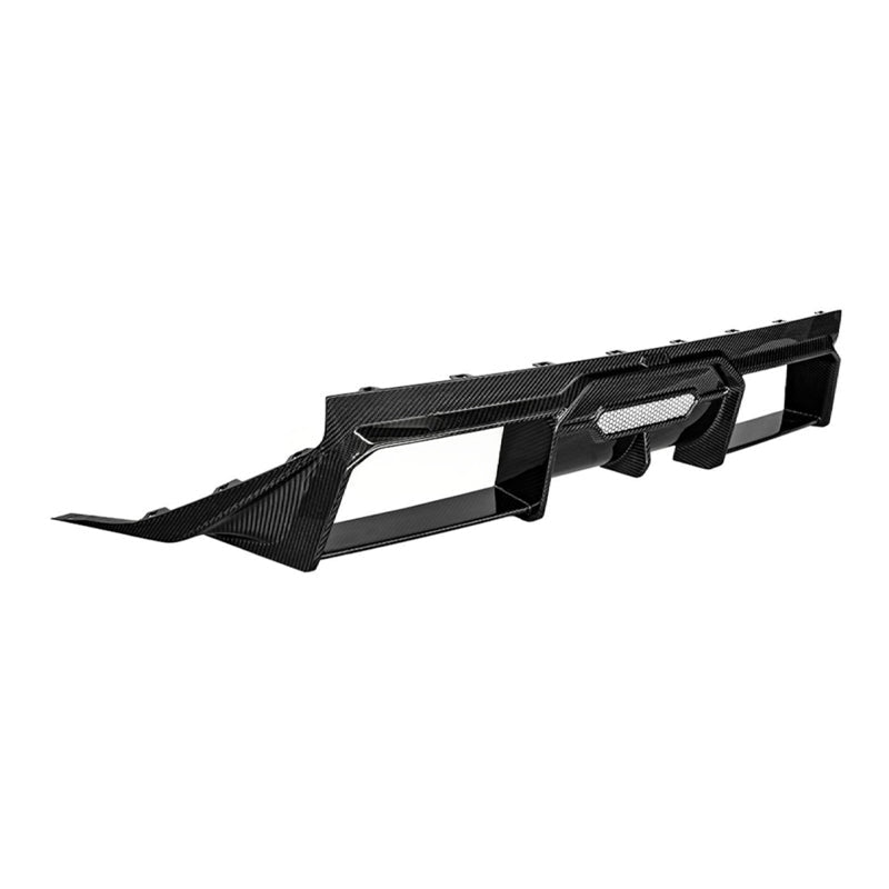 BMW M2 G87 AX STYLE DRY CARBON FIBER REAR DIFFUSER