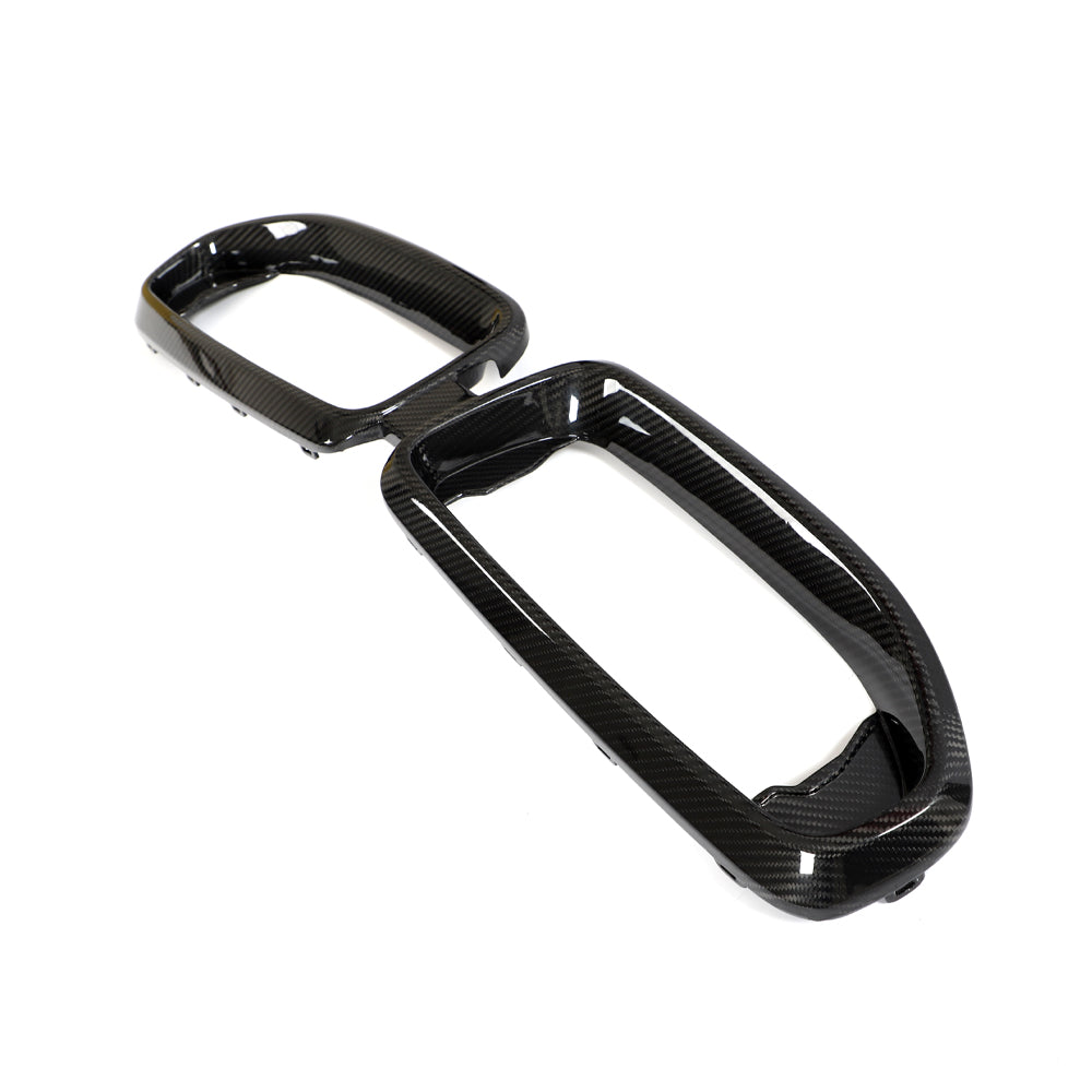 BMW 2 SERIES G42 DRY CARBON FIBER FRONT GRILLE