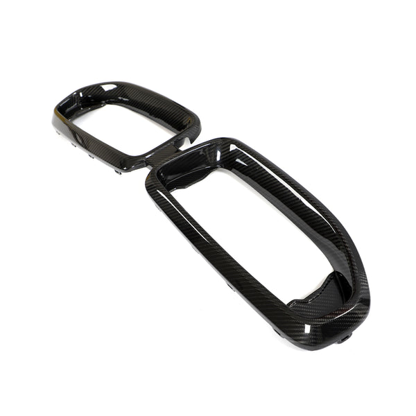 BMW 2 SERIES G42 DRY CARBON FIBER FRONT GRILLE