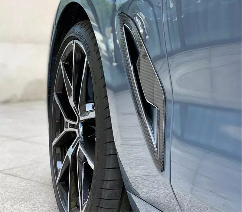 OEM STYLE DRY CARBON FIBER SIDE AIR VENTS BMW 8-SERIES G14 / G15 / G16