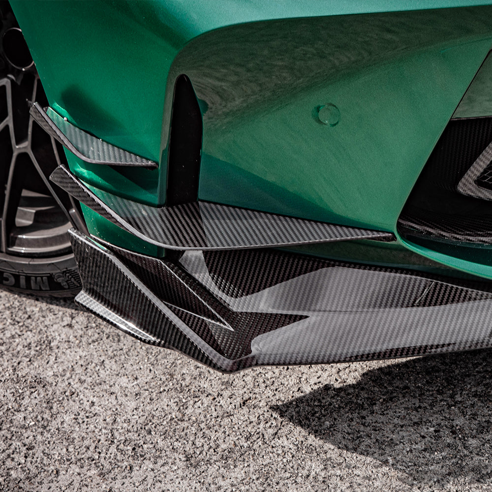 BMW G8X SQ-V1 STYLE DRY CARBON FIBER FRONT LIP