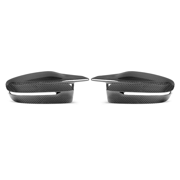 BMW 5 SERIES G30 OEM 2023 M STYLE DRY CARBON FIBER SIDE MIRROR COVERS