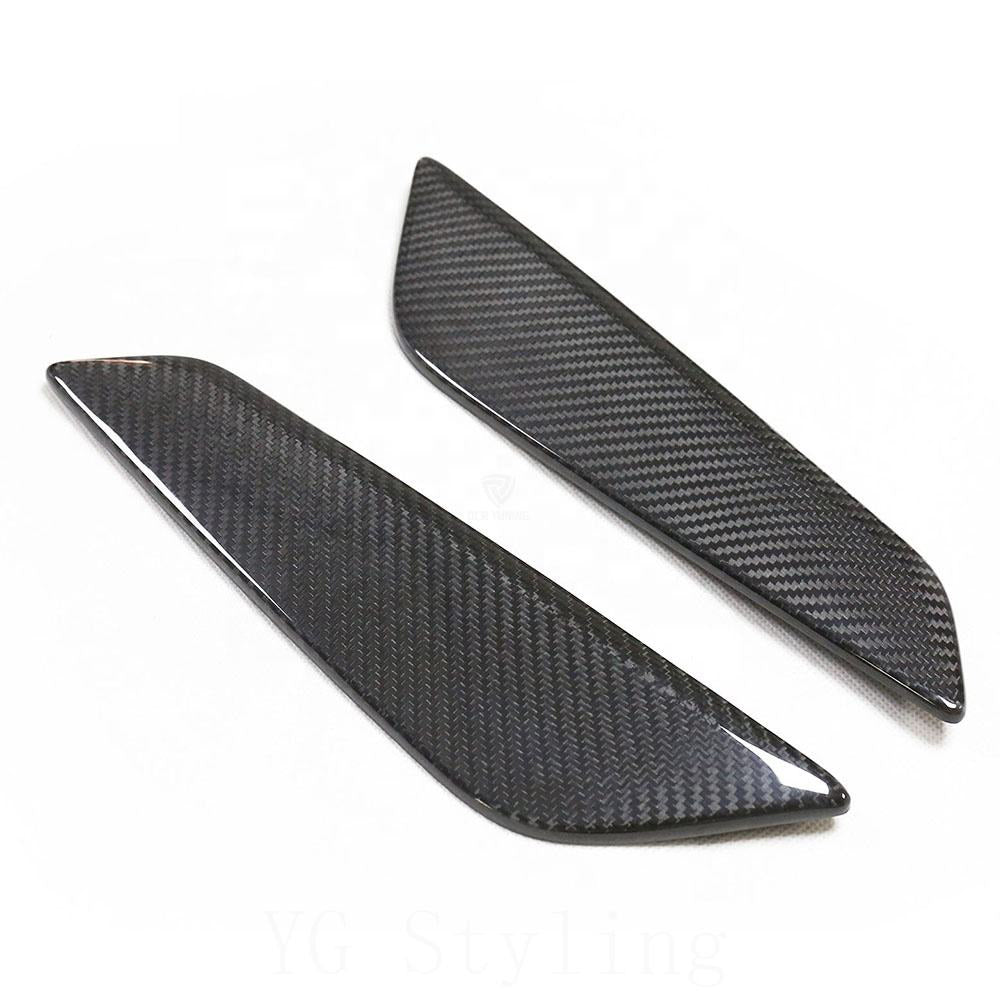 BMW 5 SERIES G30 CARBON FIBER SIDE FENDER VENT TRIMS