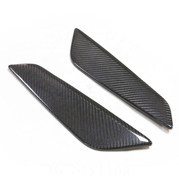BMW 5 SERIES G30 CARBON FIBER SIDE FENDER VENT TRIMS