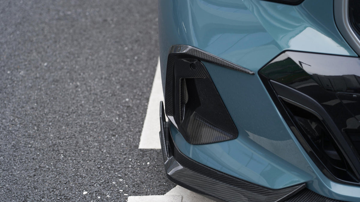 BMW 5 SERIES G6X DRY CARBON FIBER FRONT BUMPER AIR DUCT INLET
