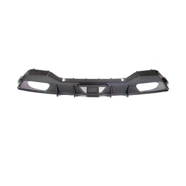 BMW 8-SERIES G14 / G15 AC STYLE DRY CARBON FIBER REAR DIFFUSER