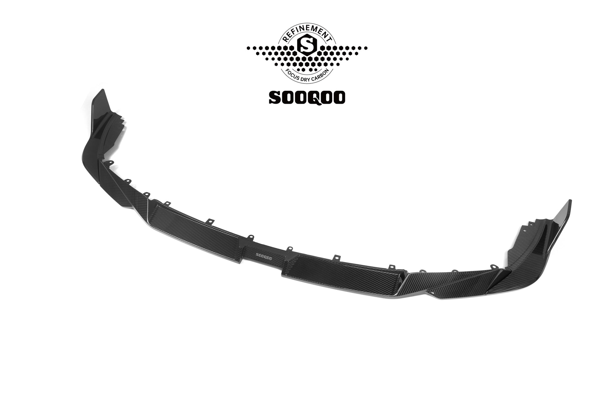 BMW M8 F91 / F92 / F93 SOOQOO STYLE DRY CARBON FIBER FRONT LIP