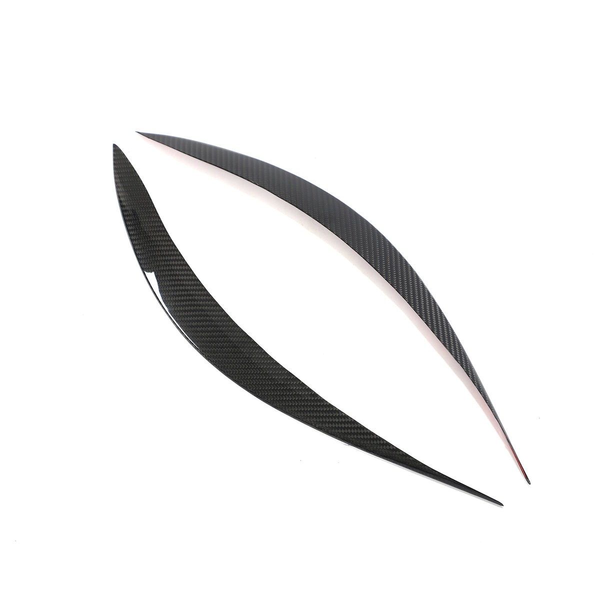 INFINITI Q60 2016-2021 DRY CARBON FIBER HEADLIGHT EYELIDS TRIM