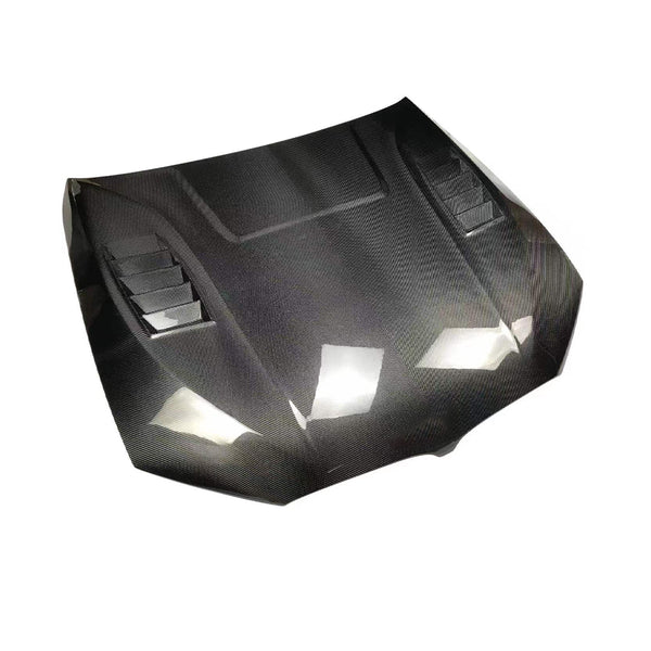 BMW 5 SERIES G30 3D STYLE DRY CARBON FIBER HOOD