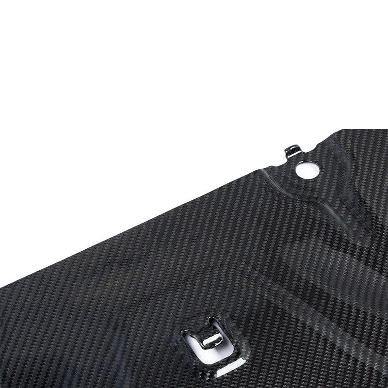 BMW 5 SERIES G30 DRY CARBON FIBER ENGINE BAY RADIATOR SUPPORT COVER