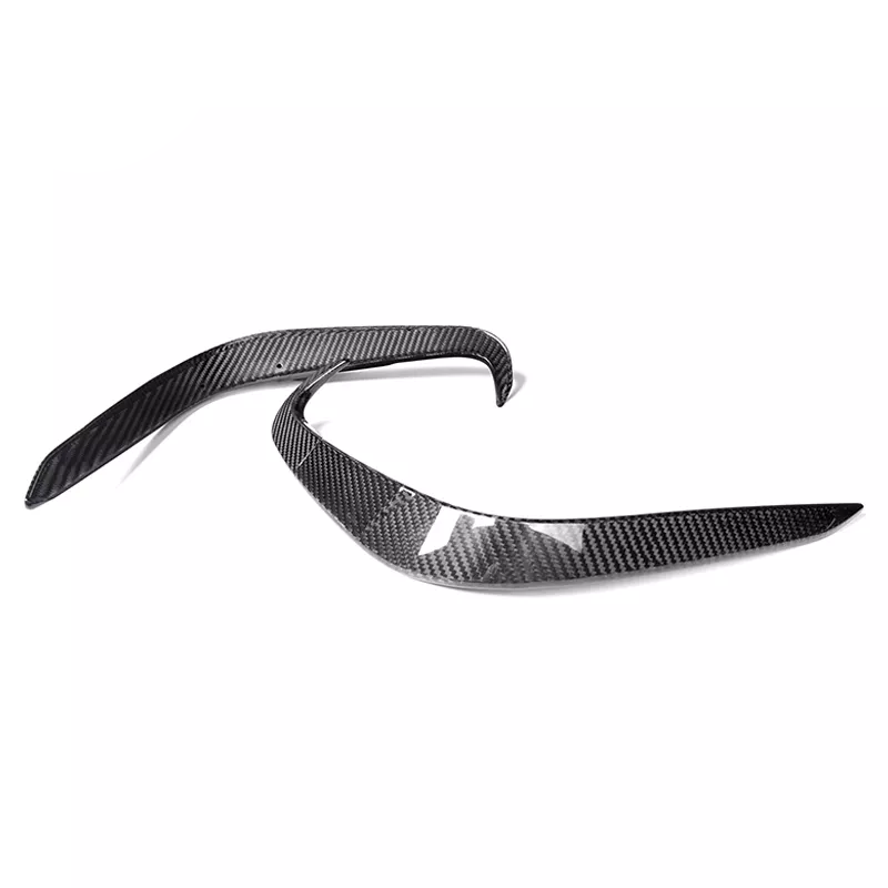 DRY CARBON FIBER REAR FENDER CANARDS BMW 8-SERIES F91 / F92 / F93