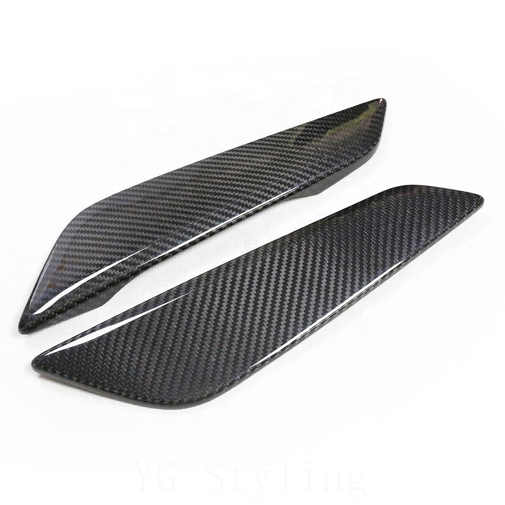 BMW 5 SERIES G30 CARBON FIBER SIDE FENDER VENT TRIMS