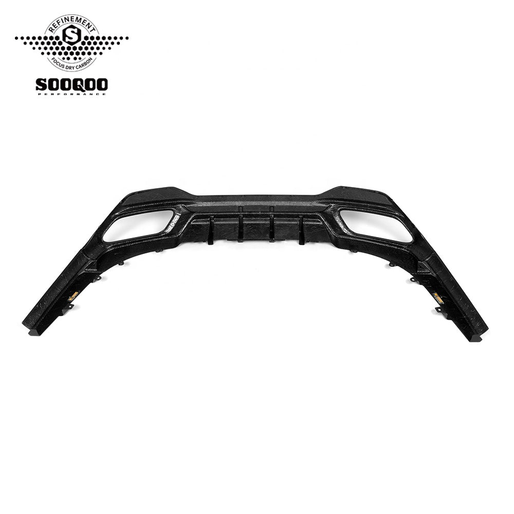 BMW 8 Series G16 Dry Carbon SOOQOO Rear Diffuser 2020-UP