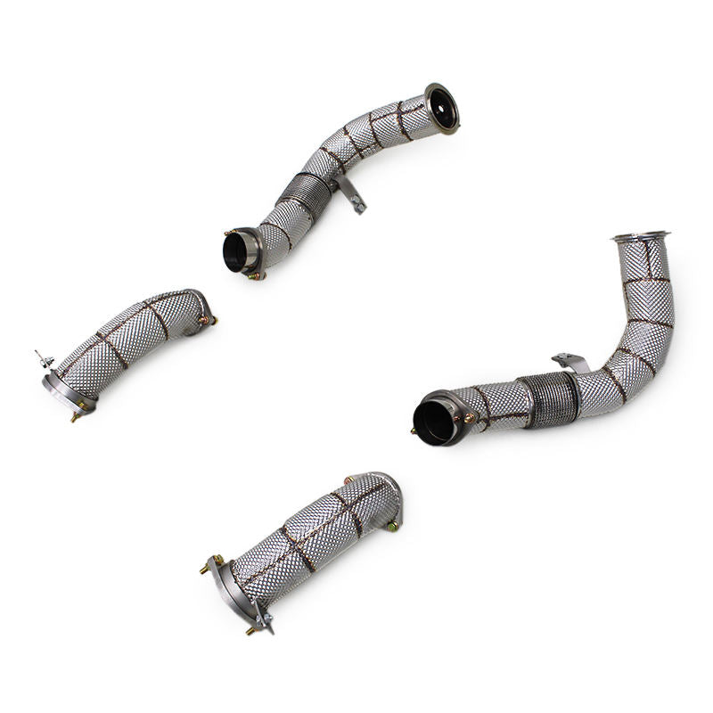 BMW S68 4.4TT IHC CATLESS EXHAUST DOWNPIPE (G90 M5)