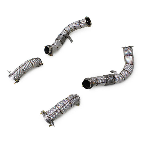 BMW S68 4.4TT IHC CATLESS EXHAUST DOWNPIPE (G90 M5)