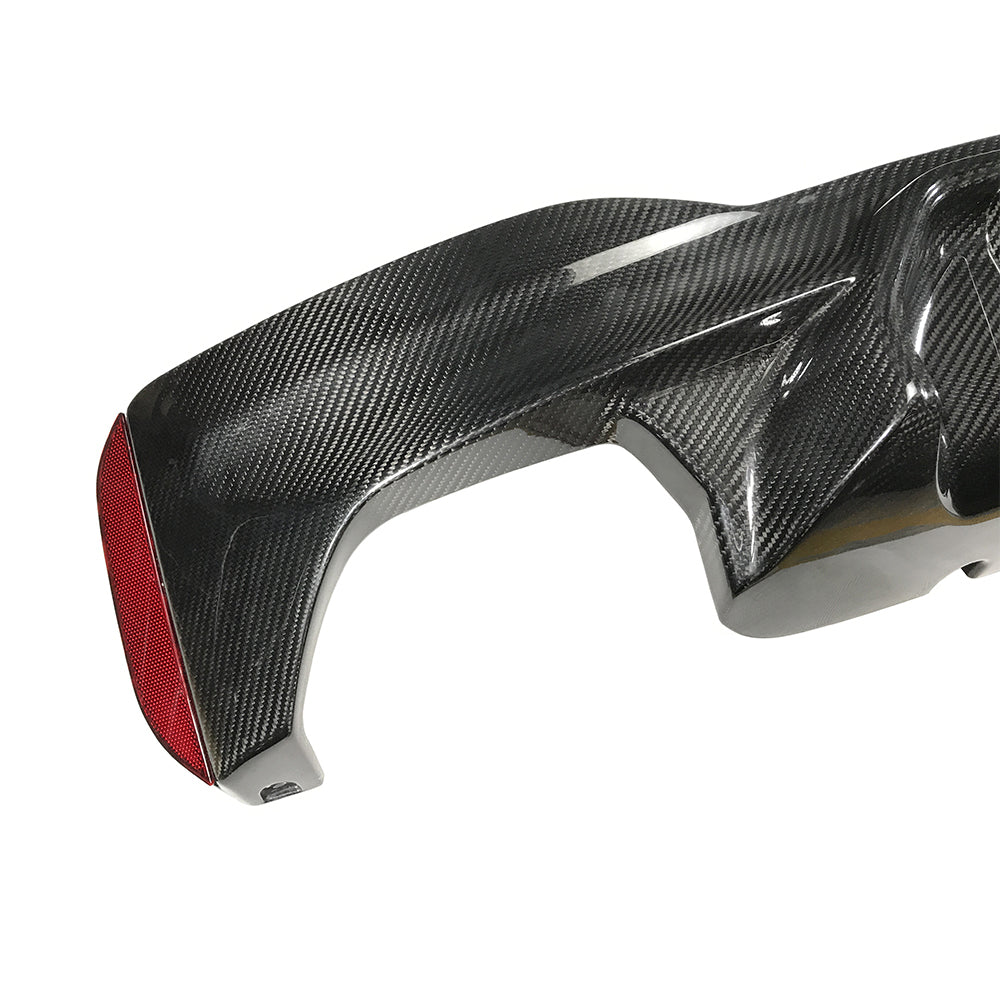 BMW 5 SERIES G30 IHC STYLE DRY CARBON FIBER DIFFUSER