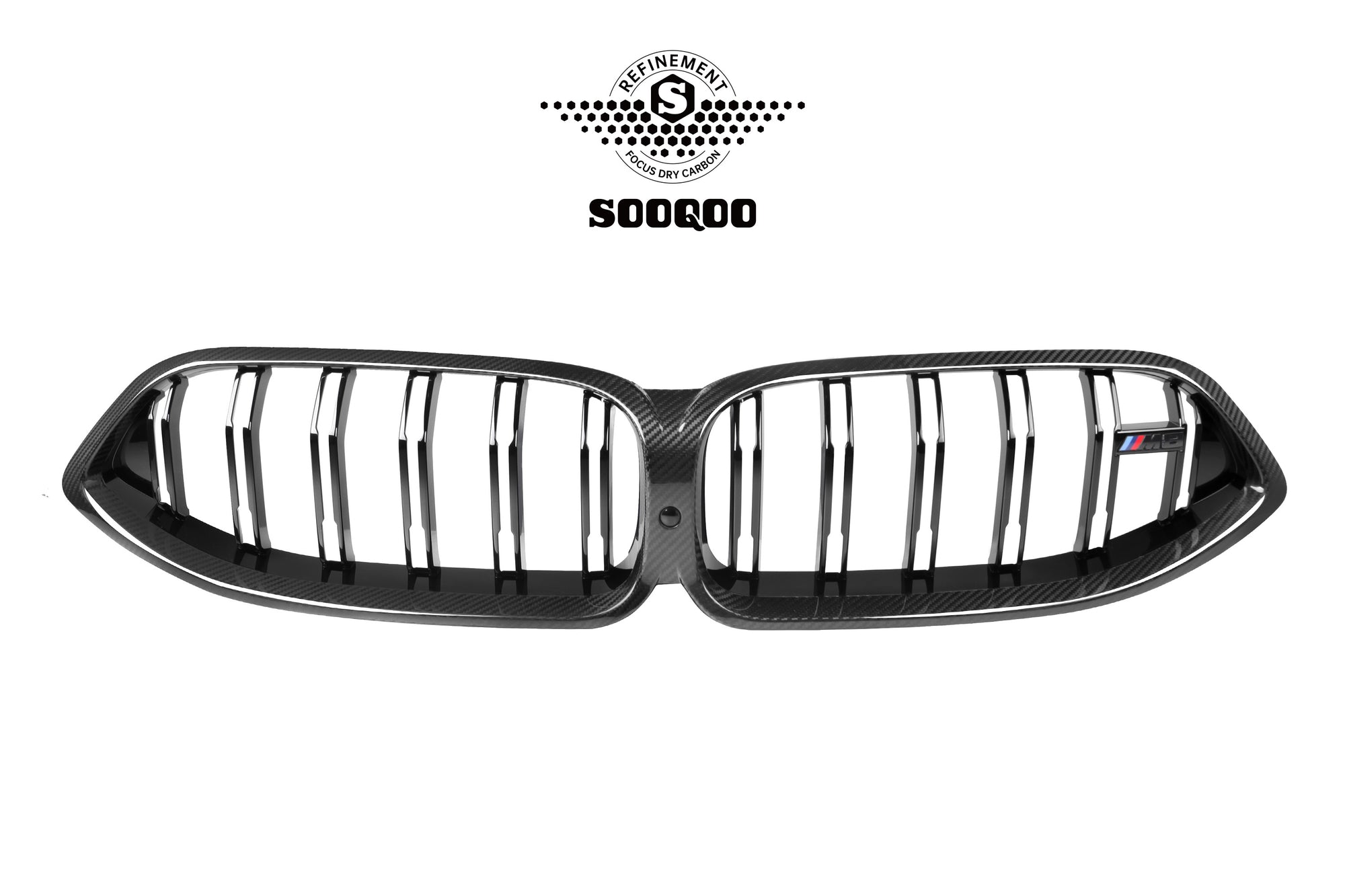 BMW M8 F91 / F92 / F93 SOOQOO STYLE DRY CARBON FIBER 7-PIECE BODY KIT