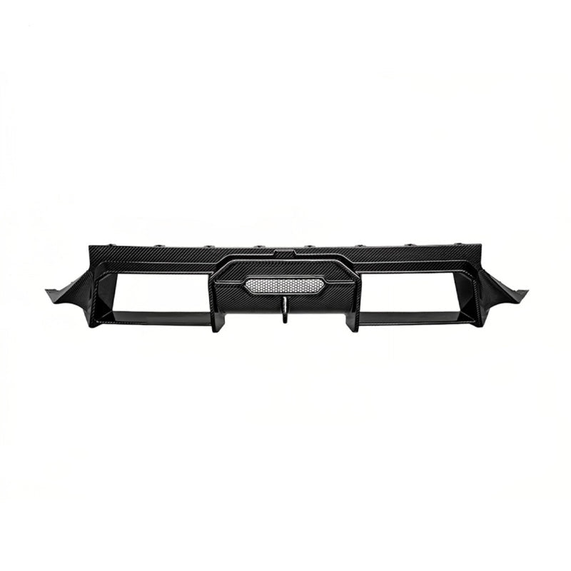 BMW M2 G87 AX STYLE DRY CARBON FIBER REAR DIFFUSER