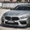 BMW M8 F91 / F92 / F93 DRY CARBON FIBER FRONT BUMPER VENT TRIMS